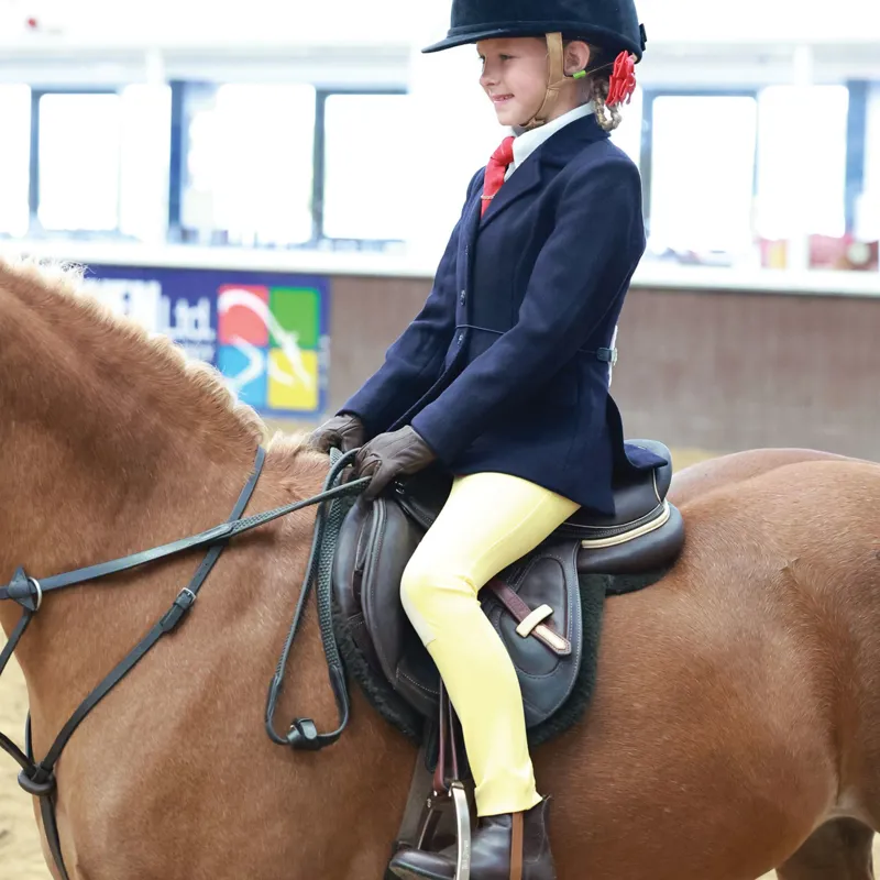 Equetech Junior Soverign Jodhpurs in Beige-2