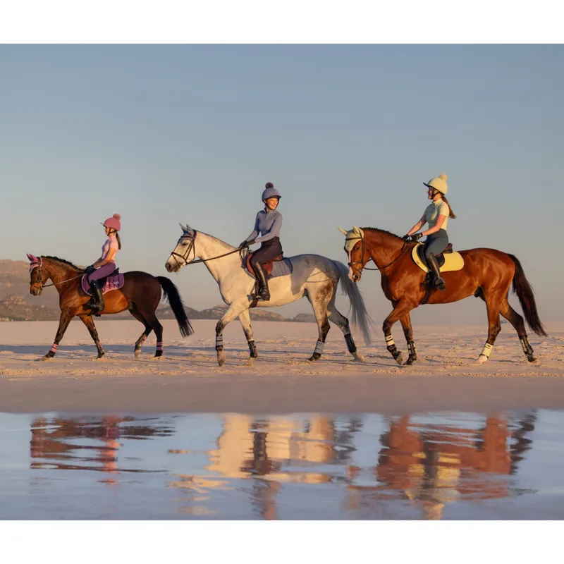 LeMieux Classique Short Sleeve Baselayer in Fondant-4