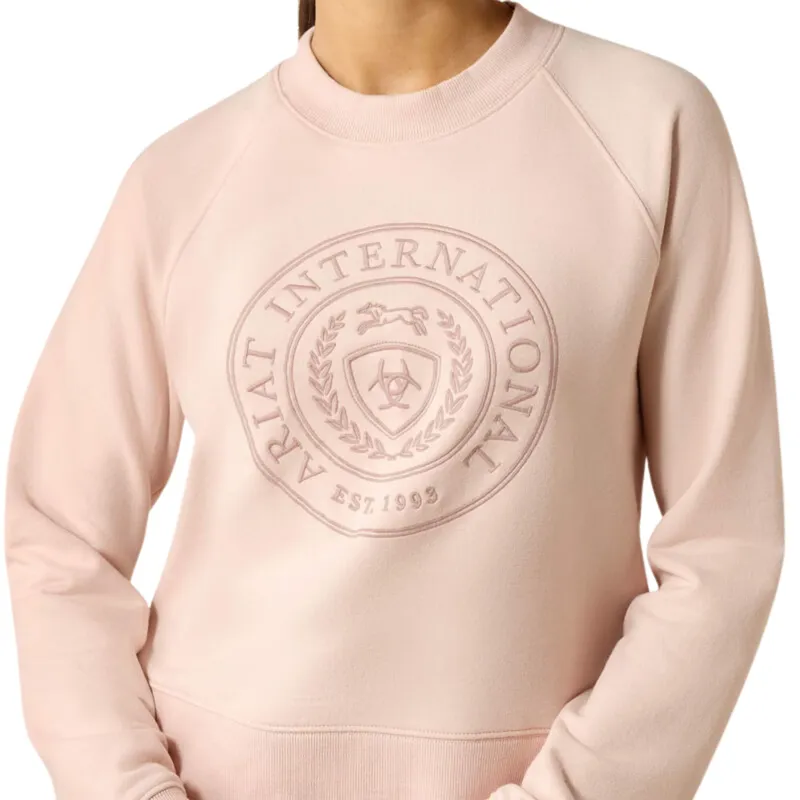 Ariat Martine Sweatshirt in Sepia Rose-3