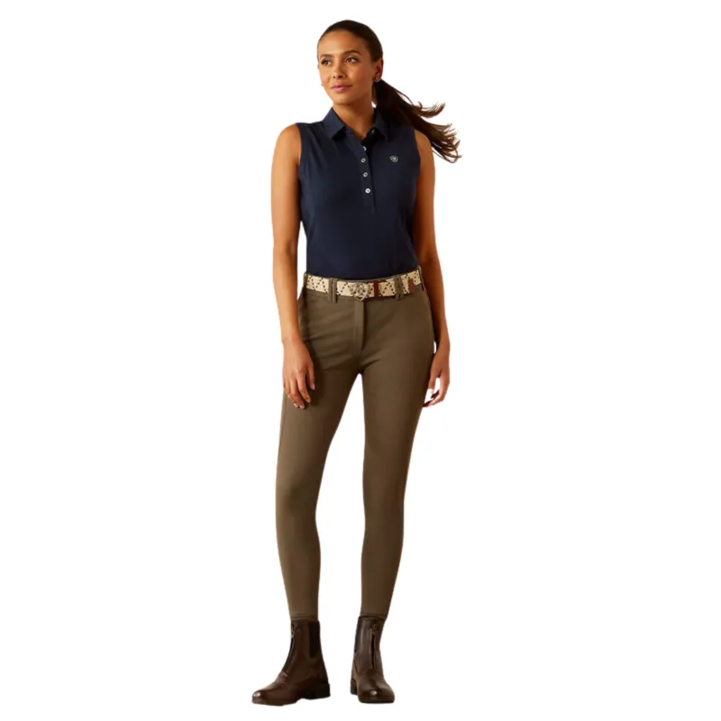 Ariat Prix 3.0 Women's Sleeveless Polo in Navy Eclipse-3