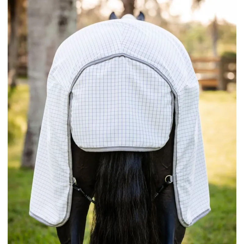 Horseware Amigo Summer Sheet Plus in Navy Check-3