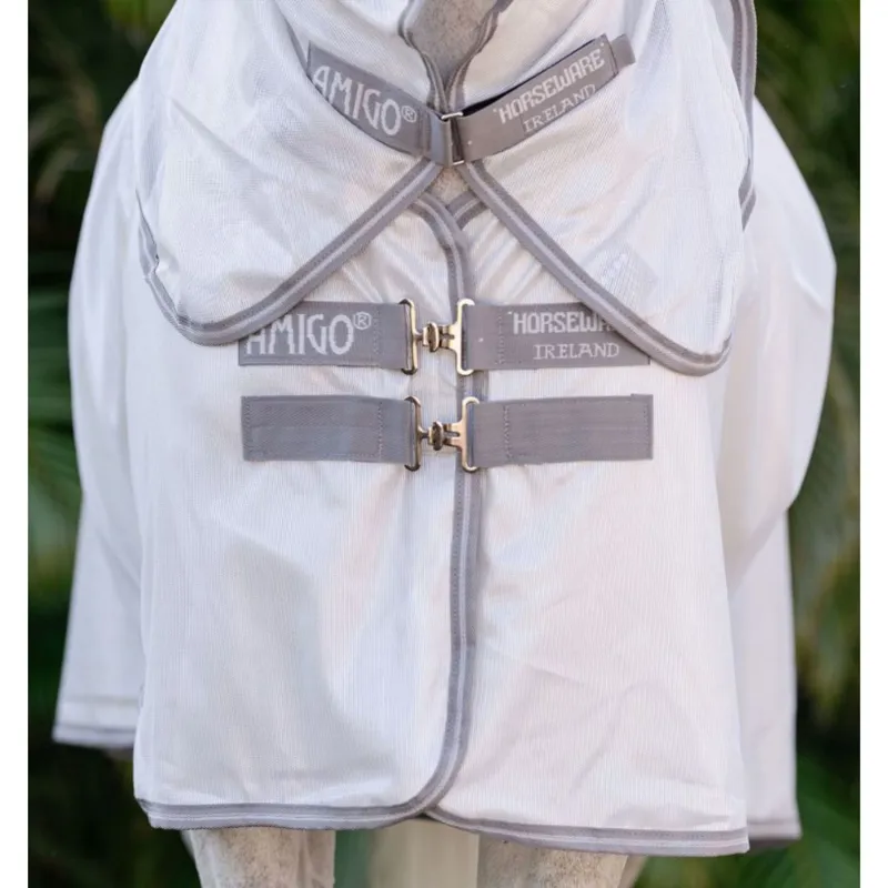 Horseware Amigo Integrated Fly Sheet in Silver-2