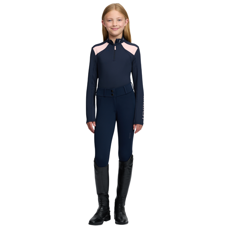 LeMieux Young Rider Mia Mesh Baselayer in Navy-4