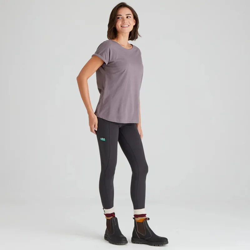 Ridgeline Womens Infinity Tights in Shale-1