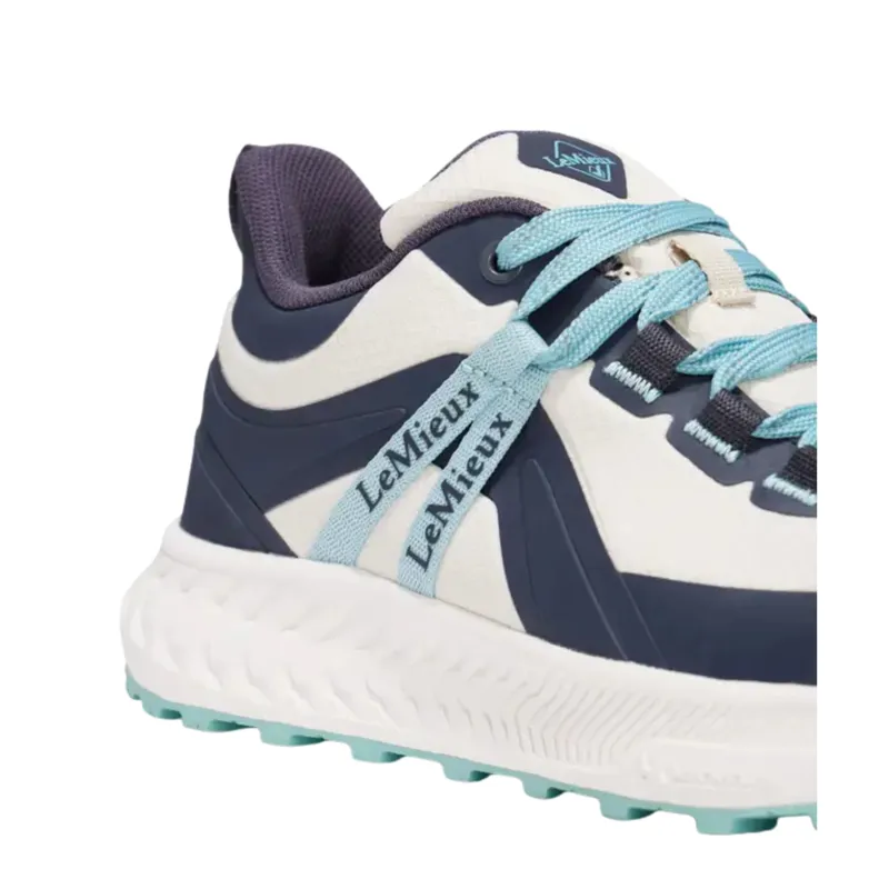 LeMieux Youth Trax Viva Waterproof Trainer in Stone-2