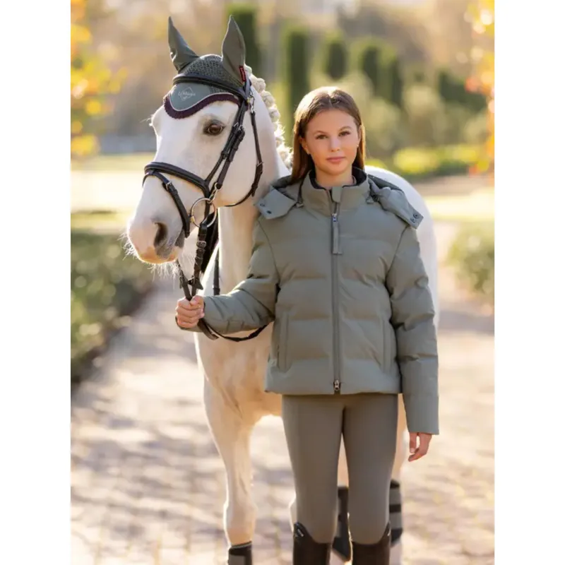 LeMieux Young Rider Daisy 2 in 1 Waterproof Coat in Rosemary-2