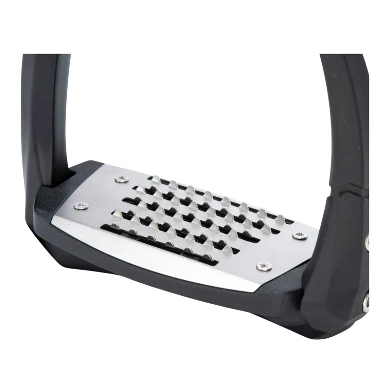 Karben Ultra Grip FX Stirrups in Black and Black-2
