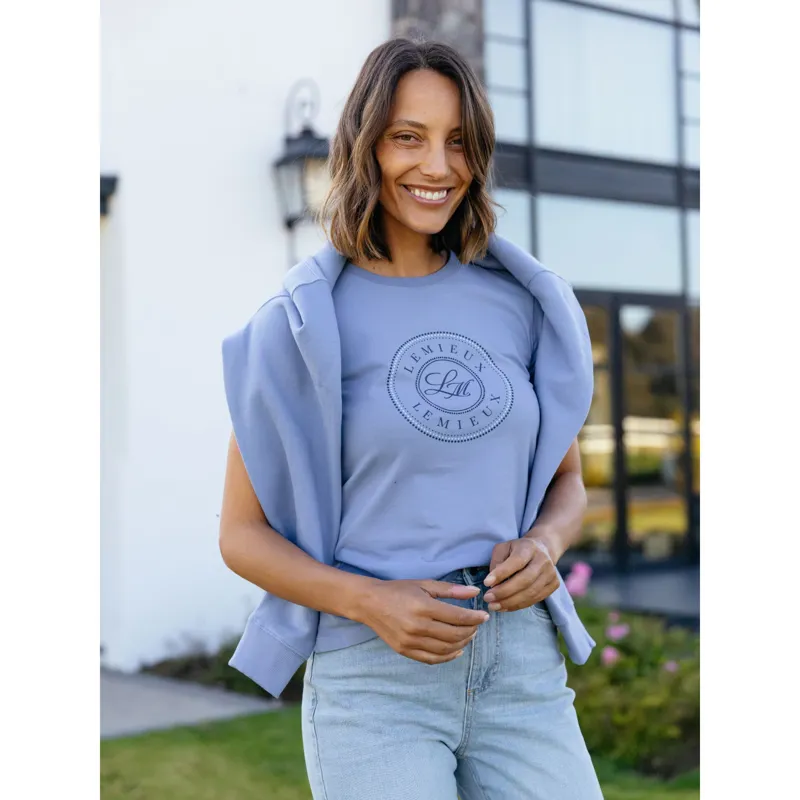 LeMieux Classique T-Shirt in Powder Blue-3