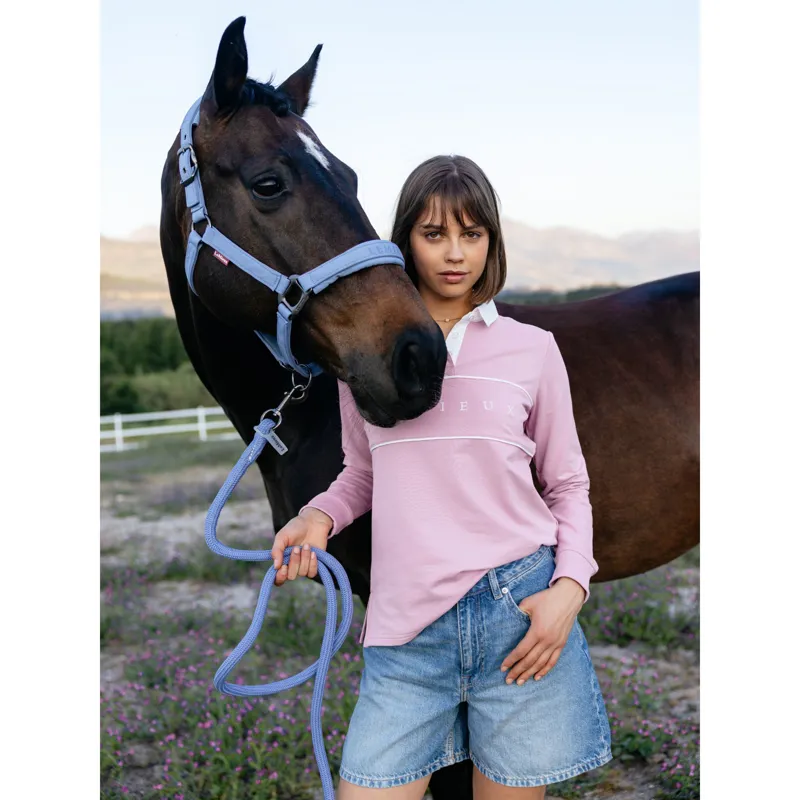 LeMieux Rochelle Rugby Shirt in Fondant-2