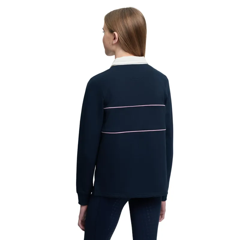 LeMieux Young Rider Riley Rugby Shirt in Navy-3