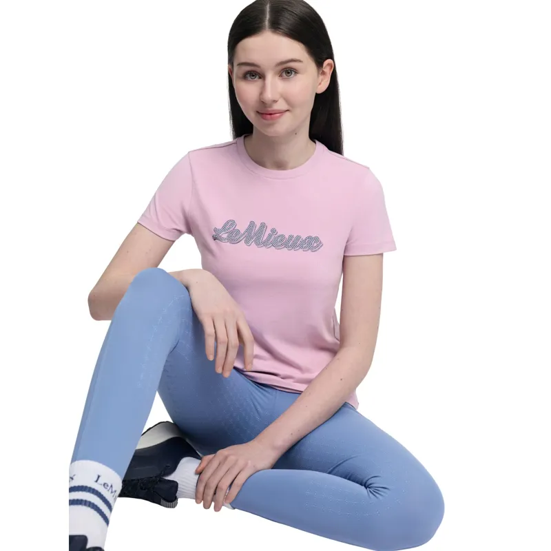 LeMieux Young Rider Arianna T-Shirt in Fondant-3