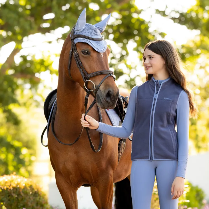 LeMieux Junior Bobbi Fleece in Shadow-3