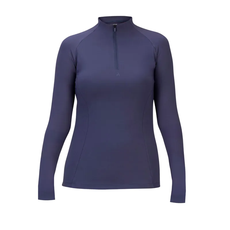 Aubrion React Long Sleeve Base Layer in Midnight 