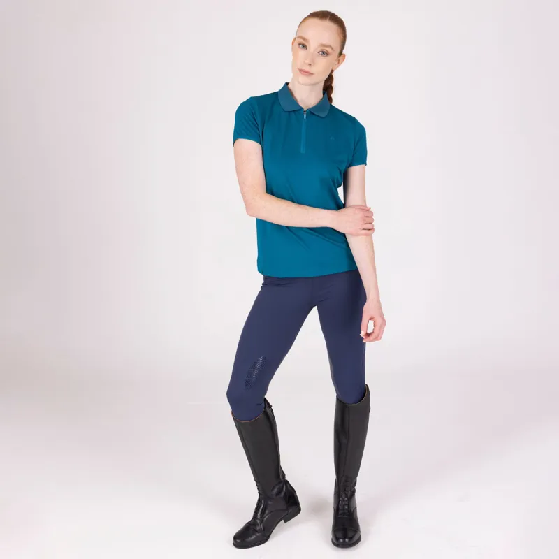 Aubrion React Tech Polo In Kingfisher-1