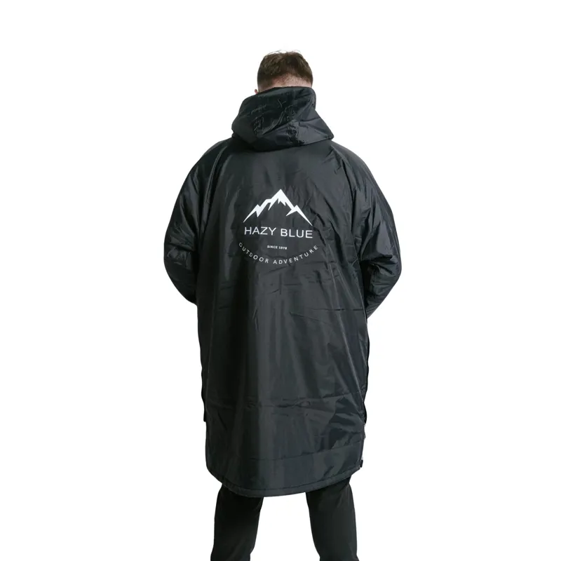 Hazy Blue Padstow Riding All Weather Robe Adults in Black-4