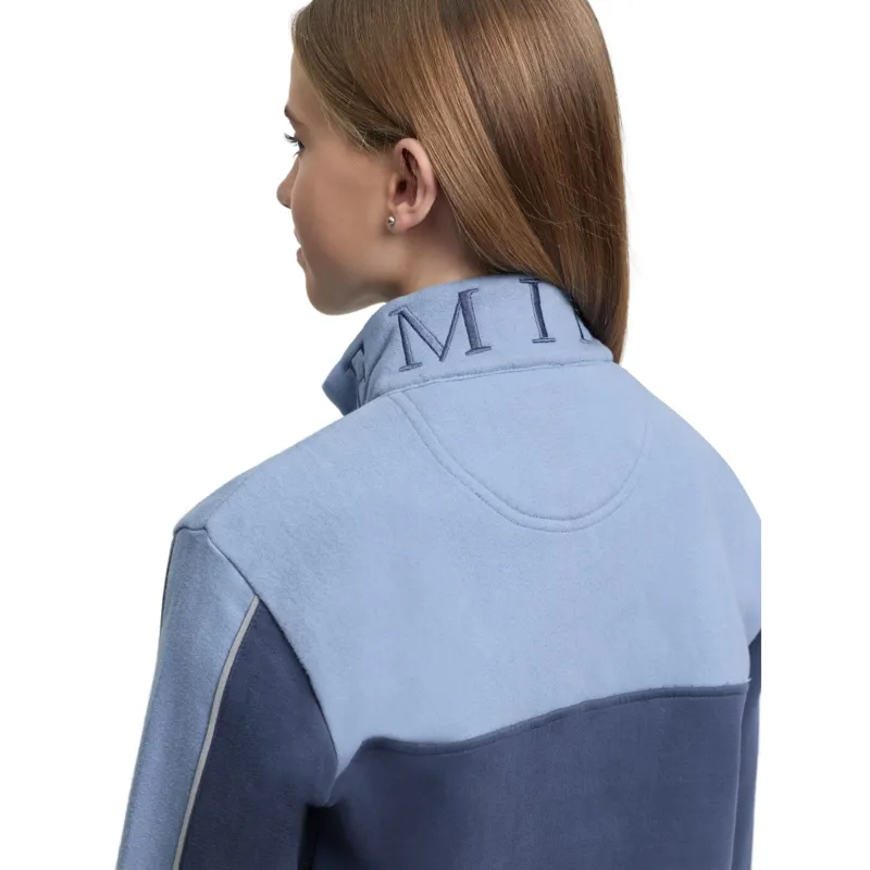 LeMieux Young Rider Kate Cropped Quarter Zip in Shadow-4