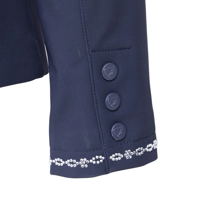 Aubrion Optima LX Young Rider Show Jacket in Navy -2