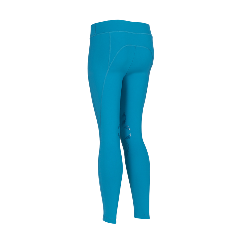 Aubrion React Young Rider Rhythm Riding Tights in Kingfisher -2