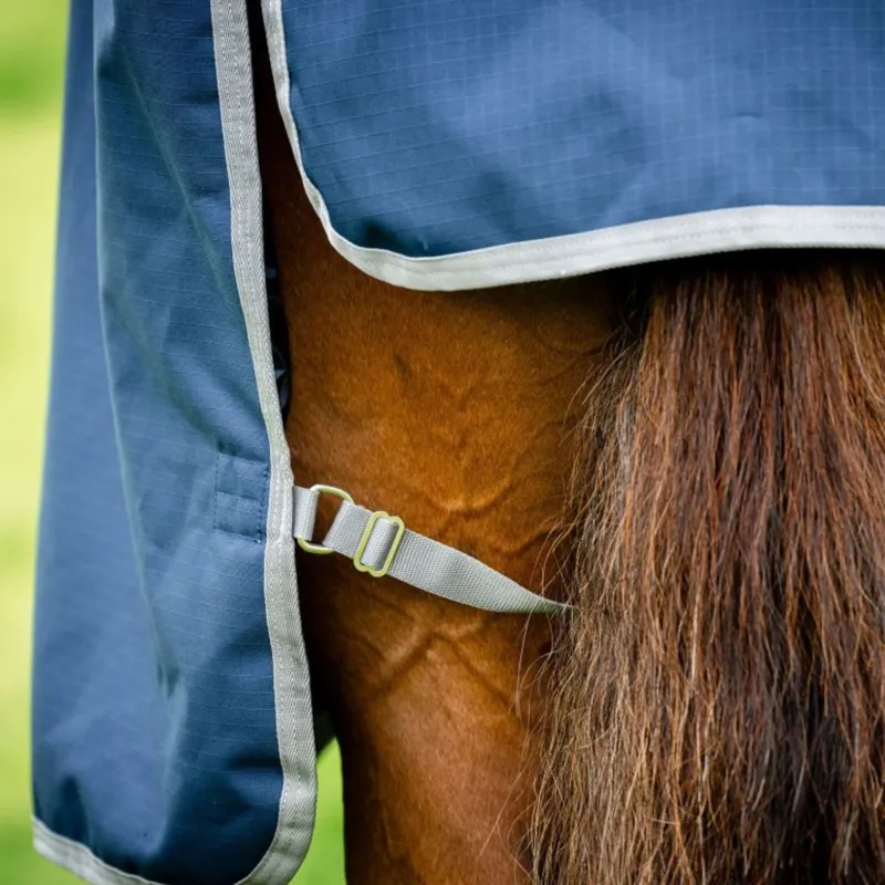 Horseware Amigo Ripstop 900D 50g Standard Neck Turnout Rug in Navy-3