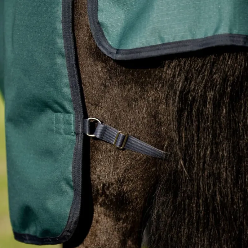 Horseware Amigo Ripstop 900D Plus 100g Turnout Rug in Dynasty Green-3