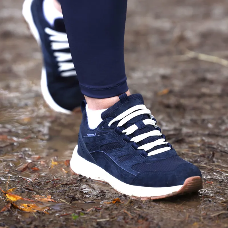 Moretta Mossa Trail Trainers in Navy-2