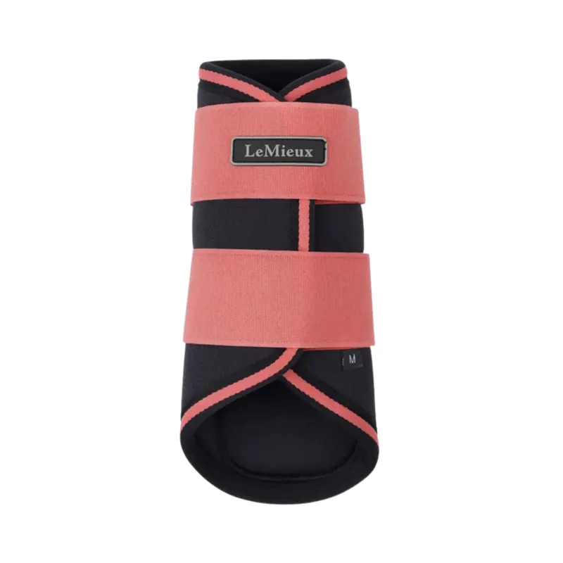 LeMieux Grafter Brushing Boots in Cranberry-1