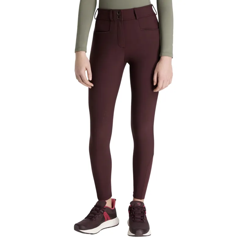 LeMieux Young Rider Full Seat Izzy Breeches in Damson