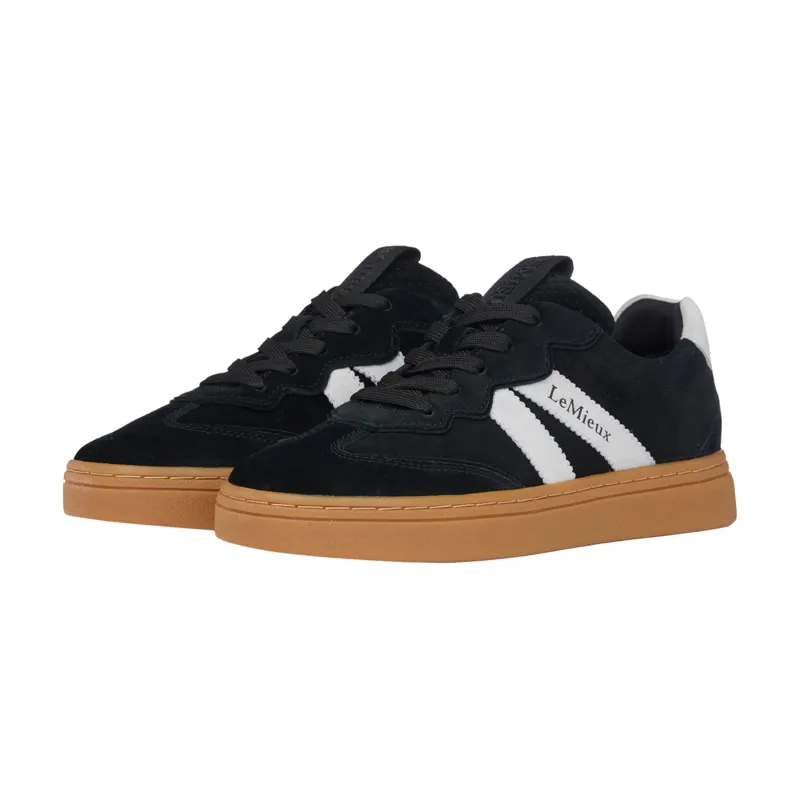LeMieux Stockbridge Suede Lifestyle Trainer in Black