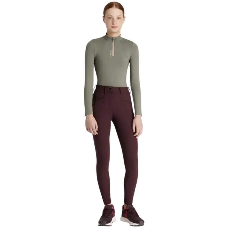 LeMieux Young Rider Full Seat Izzy Breeches in Damson-2