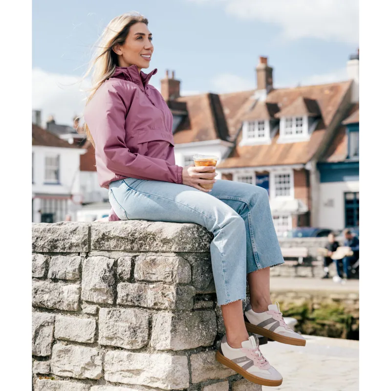 LeMieux Stockbridge Suede Lifestyle Trainers in Stone-5