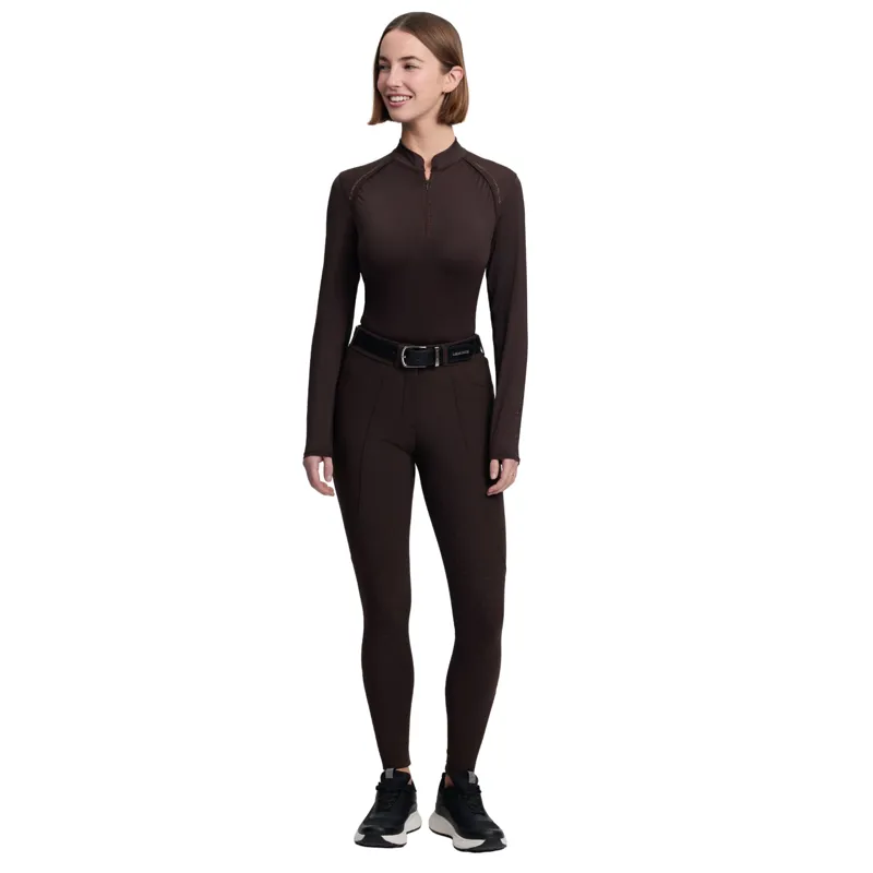 LeMieux Brilliance Full Seat Breeches in Espresso-3