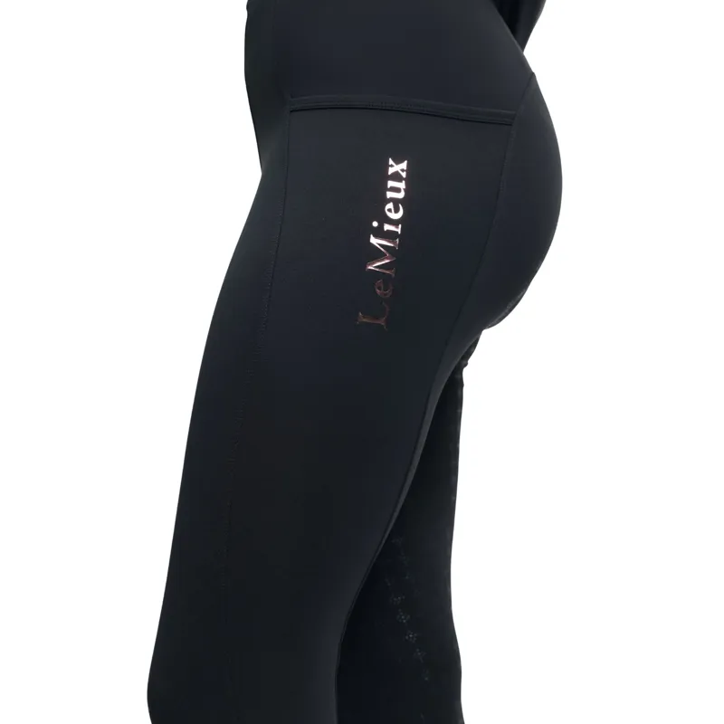 LeMieux Young Rider Sparkle Orla Pull On in Black-2