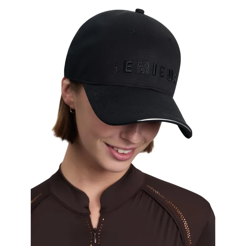 LeMieux Brilliance Baseball Cap in Black-1