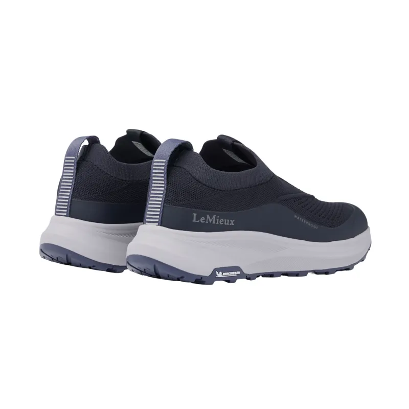 LeMieux Kanta Slip On Waterproof Trainer in Navy-2