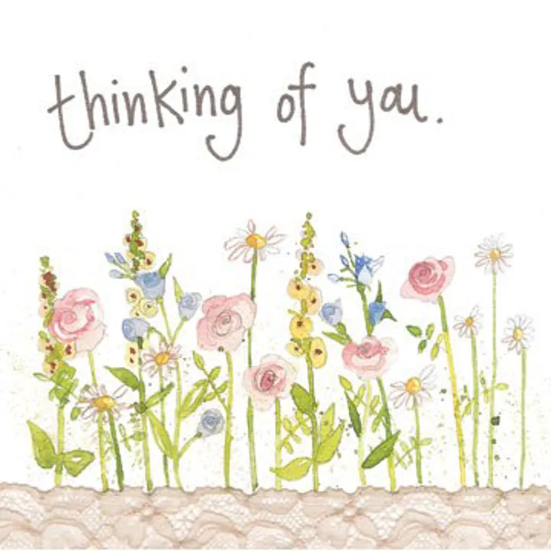 Alex Clark Thinking of You Greeting Card