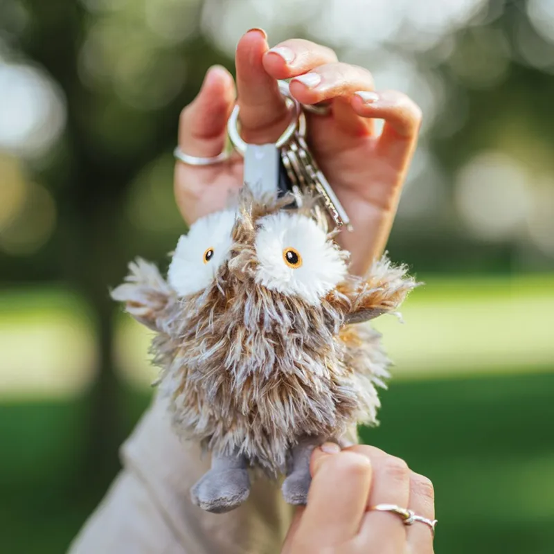 Wrendale Designs Elvis Owl Plush Keyring-1