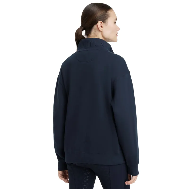 LeMieux Keira Quarter Zip Sweat in Navy-2