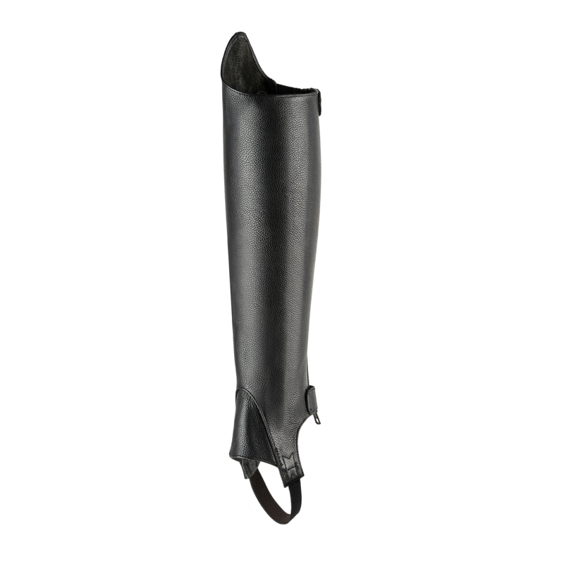 Moretta Adults Leather Gaiters in Black-1