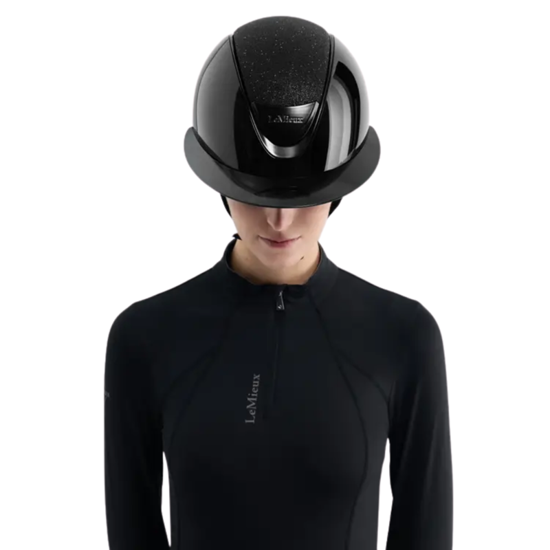 LeMieux Verv Competition Helmet in Gloss Black - IN-STORE ONLY -1