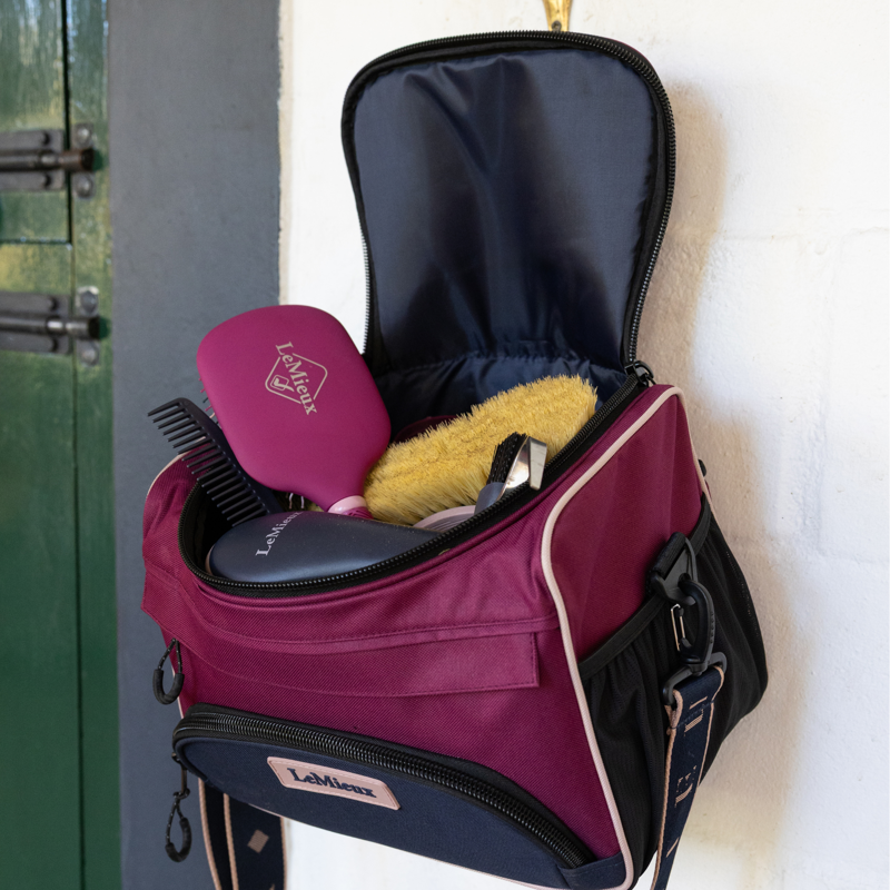 LeMieux  ProKit Lite Grooming Bag in Blackberry-1