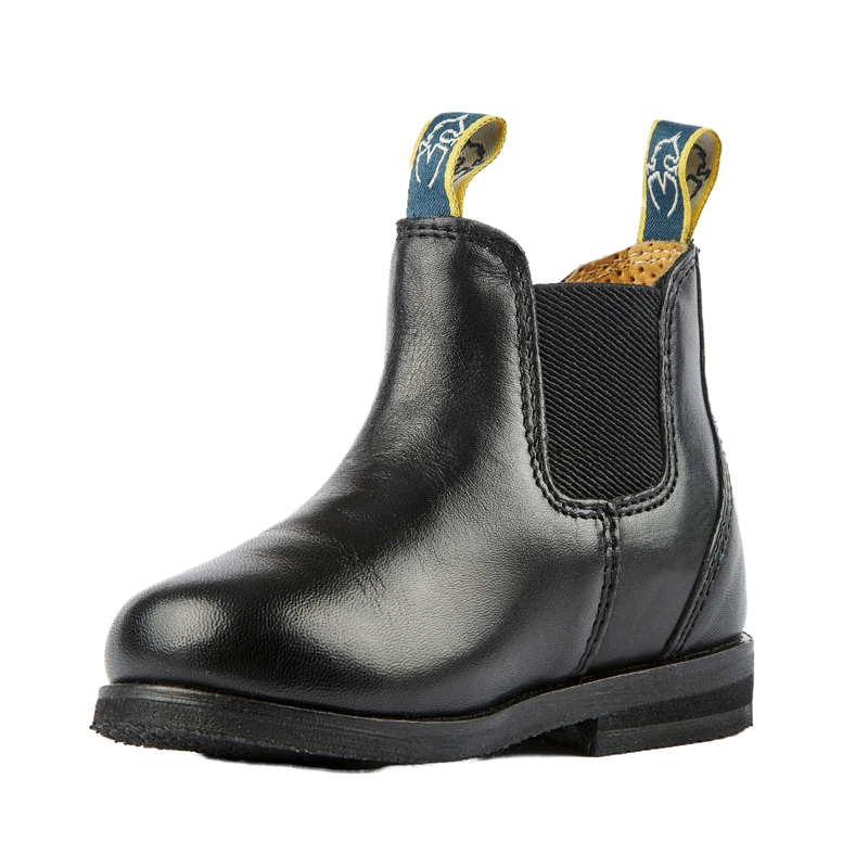 Moretta Fiora Childs Jodhpur Boots in Black-1