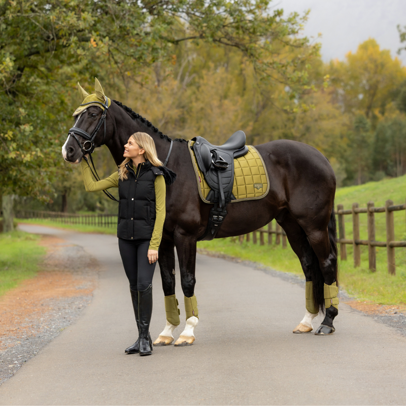 LeMieux Loire Classic Dressage Square in Gooseberry-1