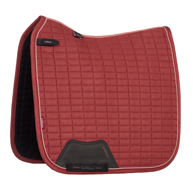 LeMieux Suede Dressage Square in Russet