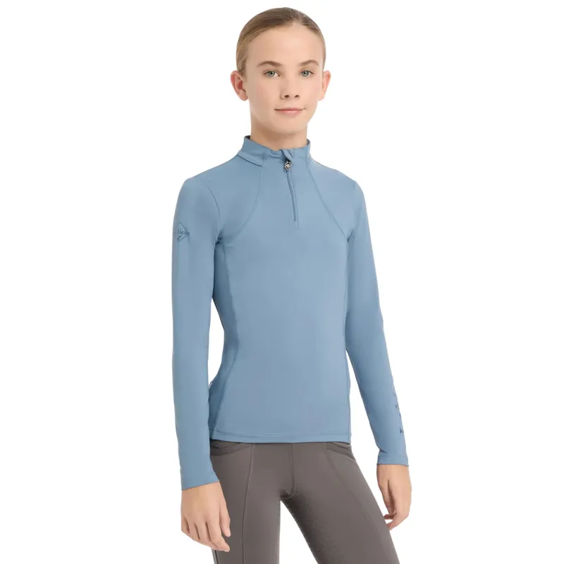 LeMieux Young Rider Classique Base Layer in Ice Blue-1