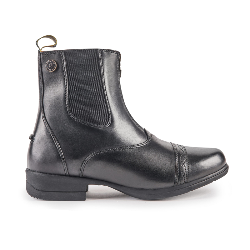 Moretta Rosetta Paddock Boots in Black-1