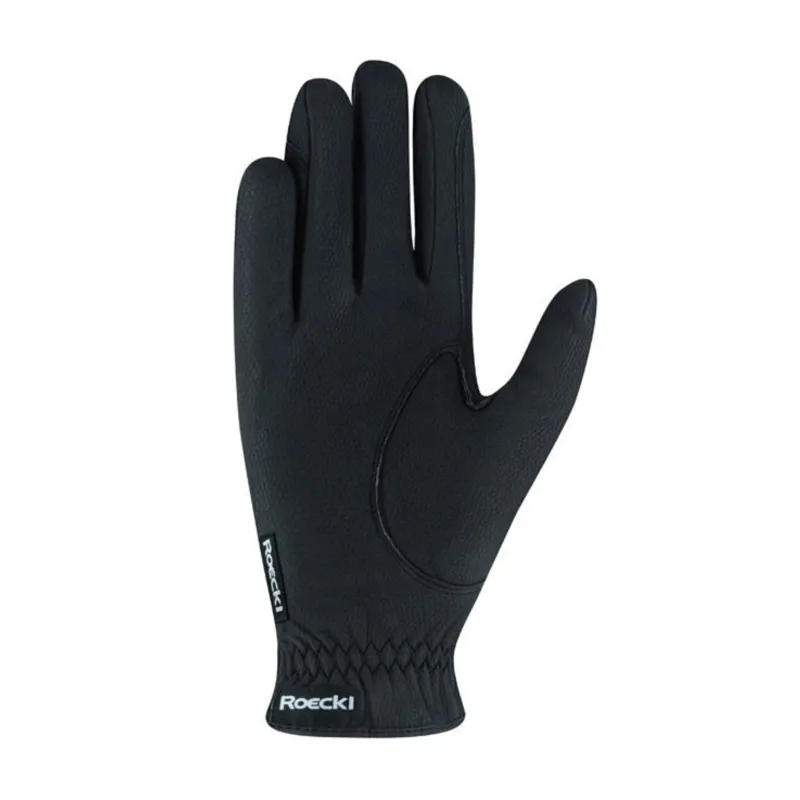 Roeckl Roeck Grip Riding Gloves in Black-1