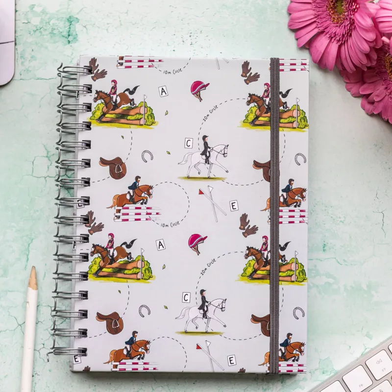 Emily Cole A4 Eventing Hardback Notebook