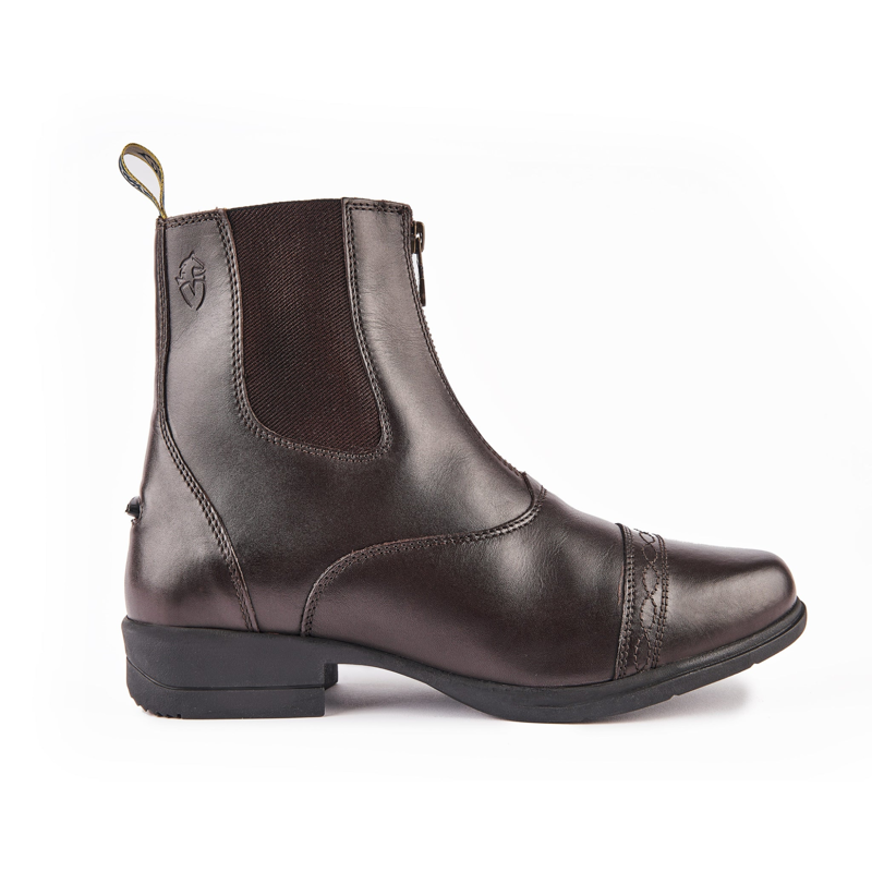 Moretta Rosetta Paddock Boots in Brown-1