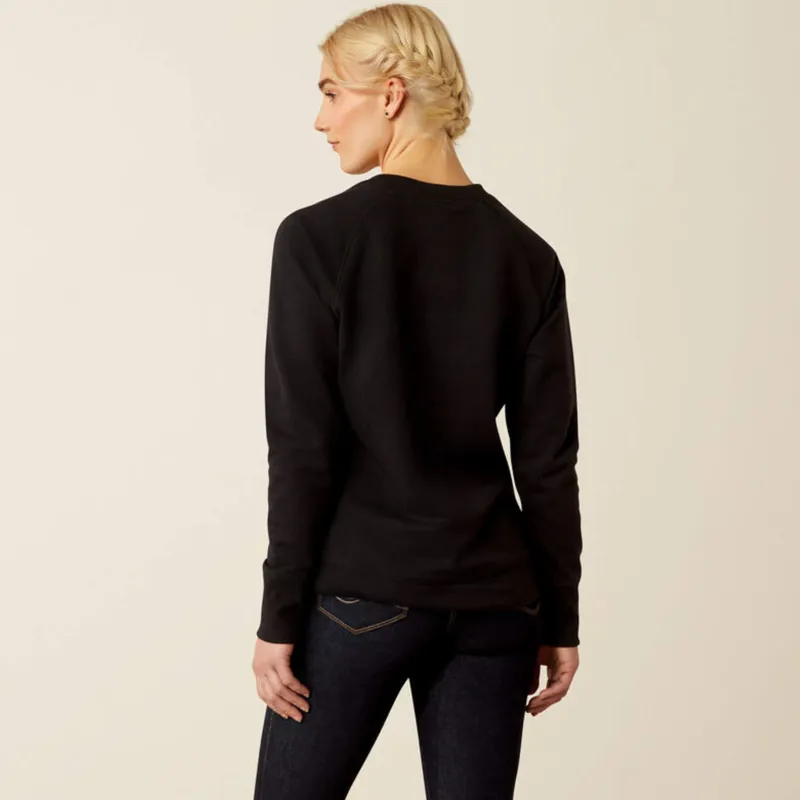 Ariat Benicia T Sweatshirt In Black-1