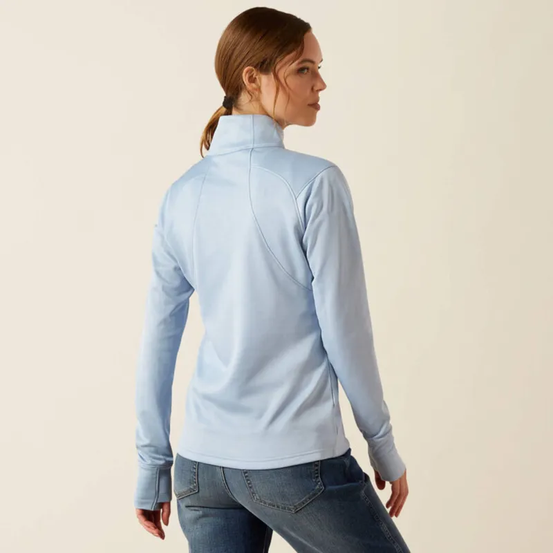 Ariat Team EQ 1/2 Zip Pullover In Sky Way-1